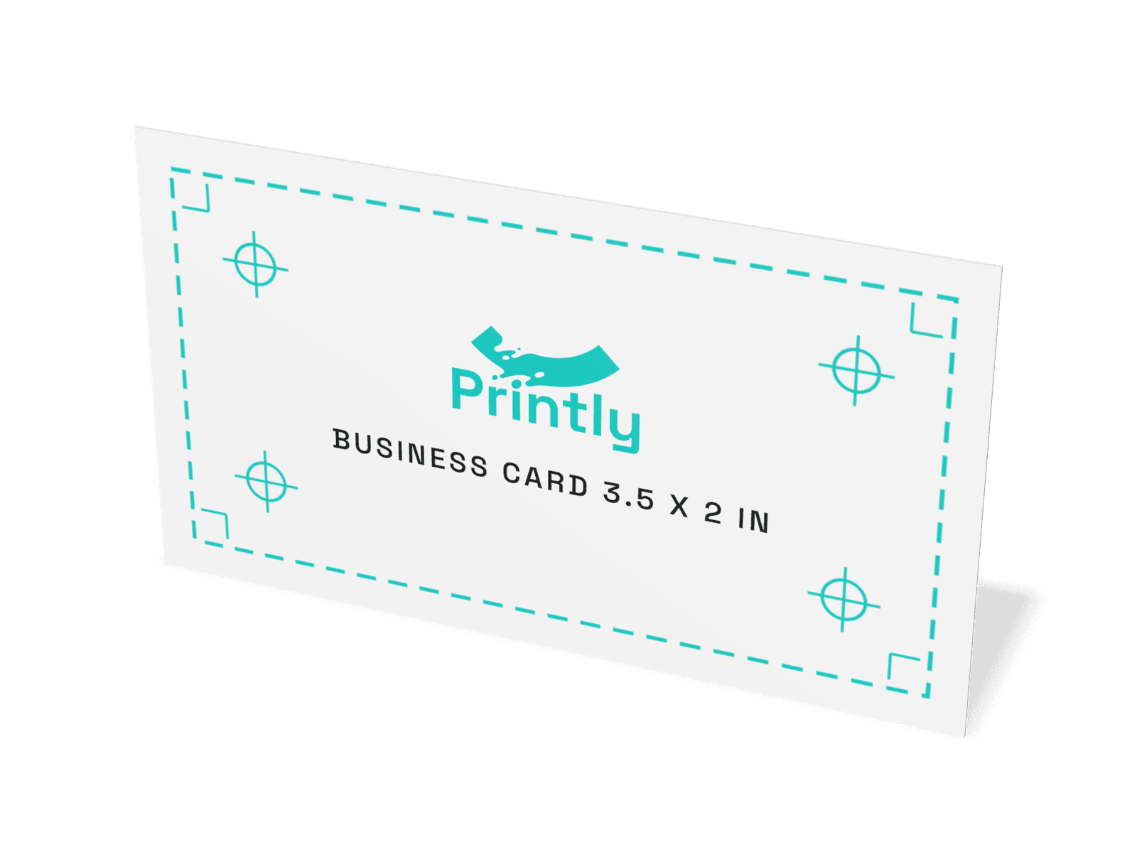 Business card 3.5 x 2 in (88.9 x 50.8 mm)