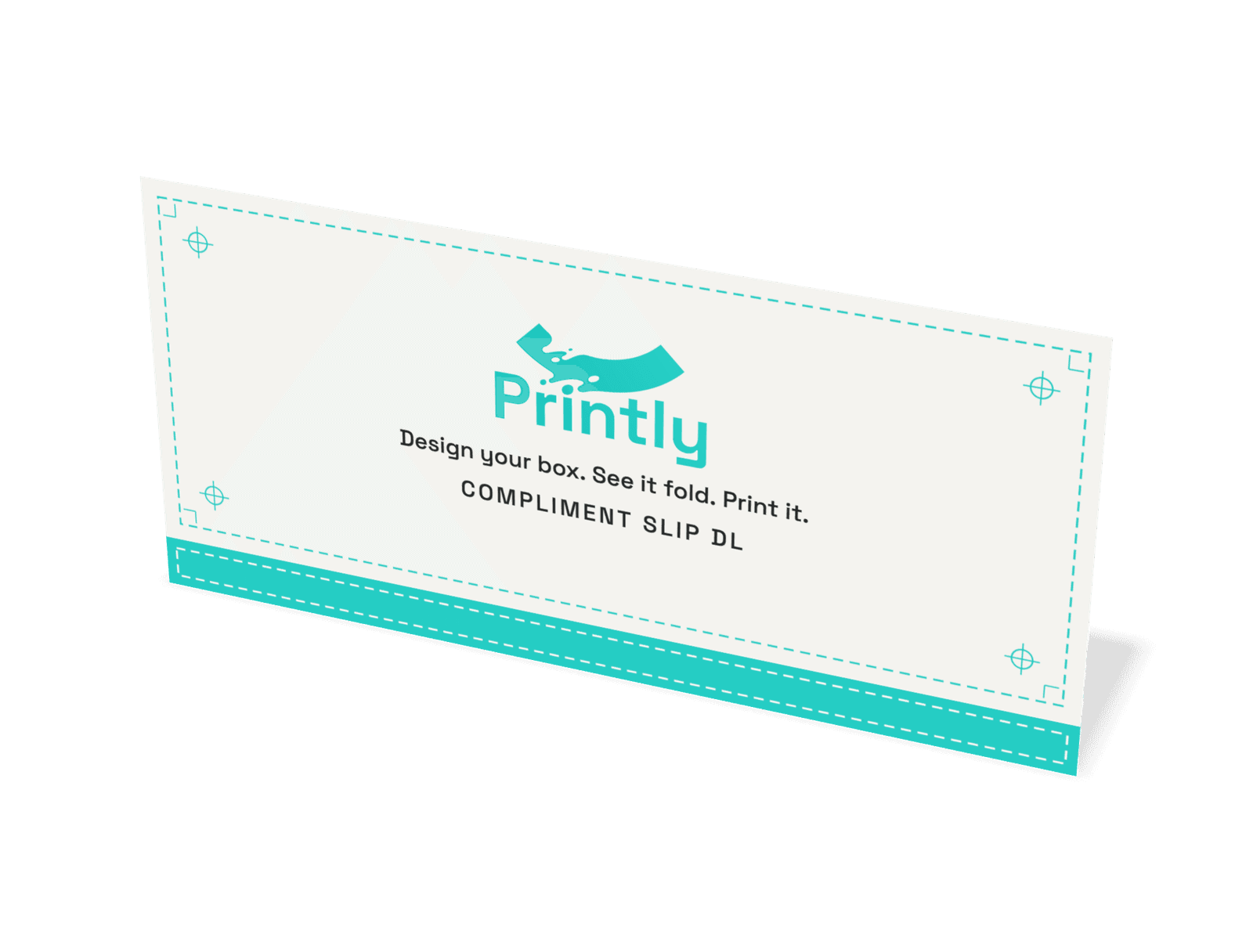 Compliment slip DL (210 x 99 mm)