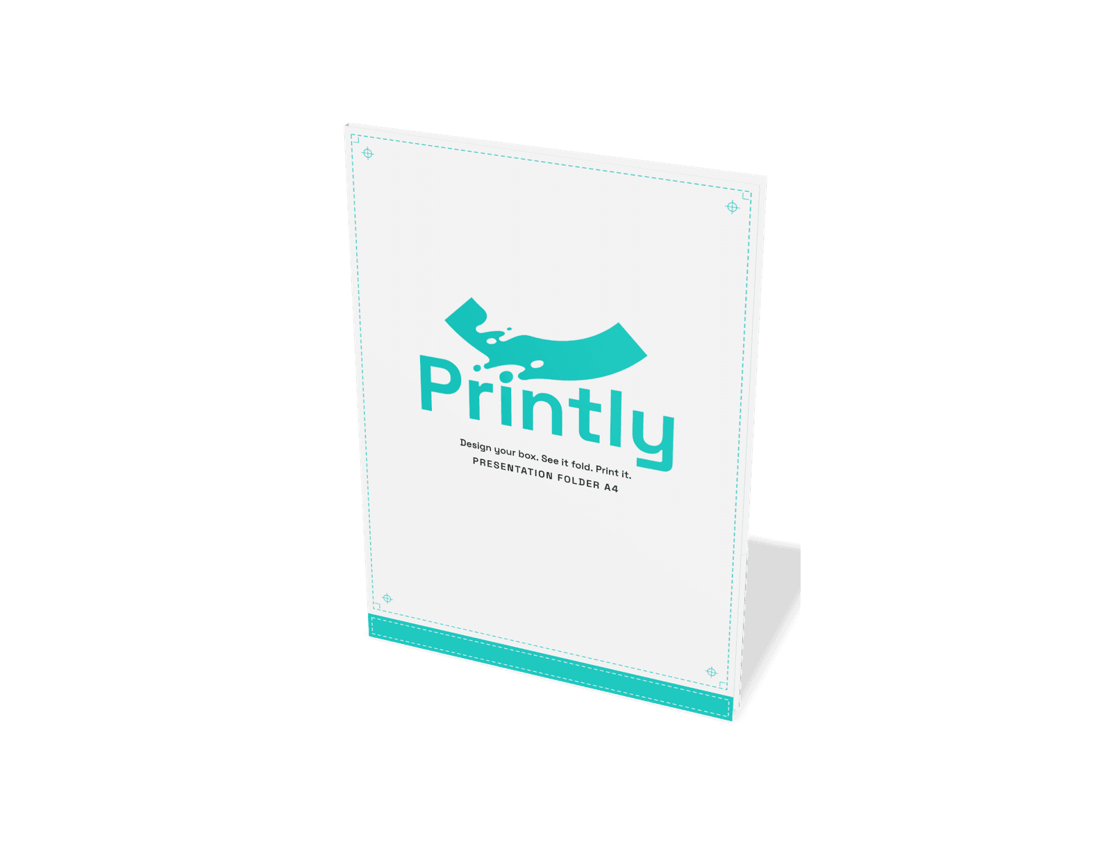 Presentation folder A4 (220 x 310 mm, pocket and card slits)